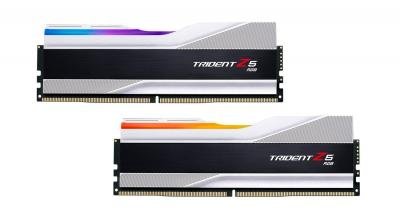 G.Skill 32 GB (2x16GB) DDR5 5600 MHz Trident Z5 RGB Silver (F5-5600J3636C16GX2-TZ5RS)