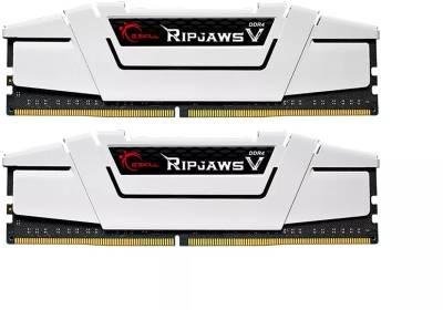 G.Skill 32 GB (2x16GB) DDR4 3600 MHz Ripjaws V WHITE (F4-3600C18D-32GVW)