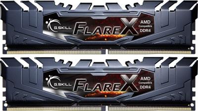 G.Skill 32 GB (2x16GB) DDR4 3200 MHz Flare X Black (F4-3200C16D-32GFX)