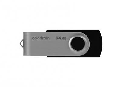 GOODRAM 64 GB Twister UTS2 Black USB 2.0 (UTS2-0640K0R11)