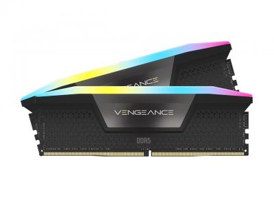 Corsair 64 GB (2x32GB) DDR5 5600 MHz Vengeance RGB (CMH64GX5M2B5600C36)