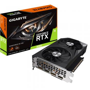 GIGABYTE GeForce RTX 3060 WINDFORCE OC 12G (GV-N3060WF2OC-12GD)