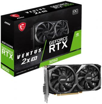 MSI GeForce RTX 3050 VENTUS 2X XS 8G OC