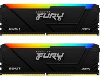 Kingston FURY 16 GB (2x8GB) DDR4 3200 MHz Beast RGB (KF432C16BB2AK2/16)