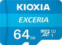 Kioxia 64 GB microSDXC Class 10 UHS-I + SD Adapter LMEX1L064GG2