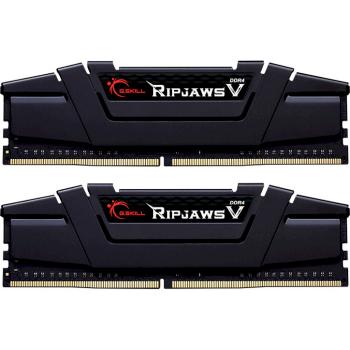 G.Skill 32 GB (2x16GB) DDR4 3600 MHz Ripjaws V Classic Black (F4-3600C16D-32GVKC)