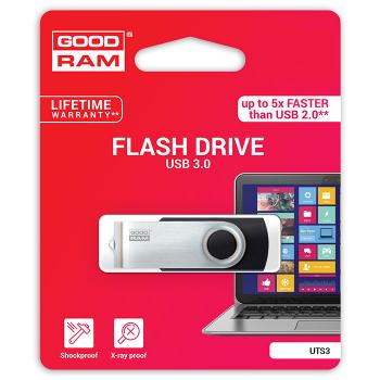 GOODRAM 32 GB Twister USB 3.0 Black (UTS3-0320K0R11)