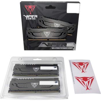 PATRIOT 16 GB (2x8GB) DDR4 3600 MHz Viper Steel (PVS416G360C7K)