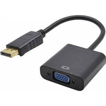 STLab DisplayPort - VGA Black (U-997)