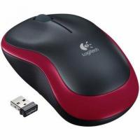 Logitech M185 Wireless Mouse Red (910-002237, 910-002240)