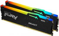 Kingston FURY 32 GB (2x16GB) DDR5 6000 MHz Beast RGB EXPO Black (KF560C36BBE2AK2-32)