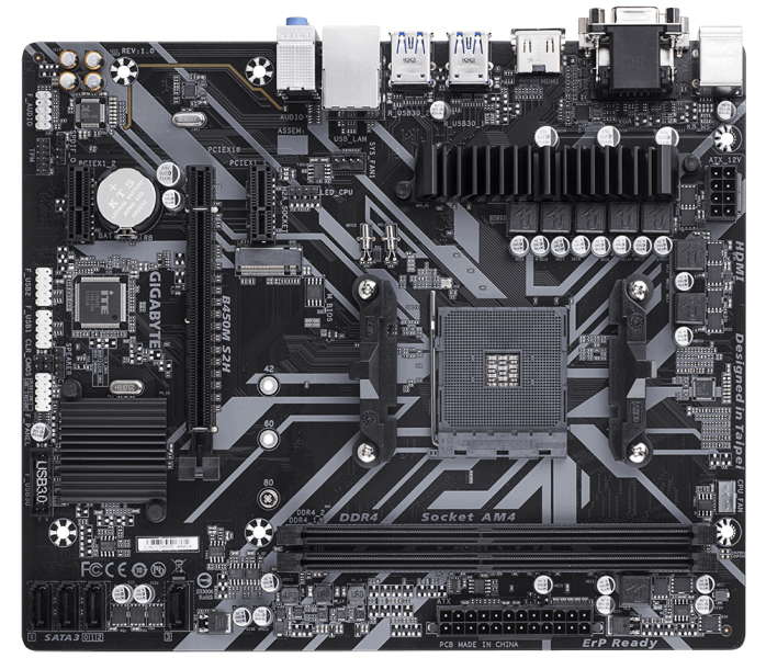 Gigabyte b450m s2h настройка bios