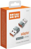 Адаптер USB Type-C ColorWay Type-C to USB-A (CW-AD-CA)