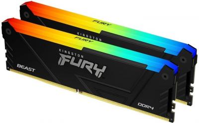 Kingston FURY 32 GB (2x16GB) DDR4 3600 MHz Beast RGB Black (KF436C18BB2AK2/32)