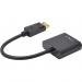 STLab DisplayPort - VGA Black (U-997)