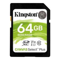 Kingston 64 GB SDXC Class 10 UHS-I Canvas Select Plus SDS2/64GB