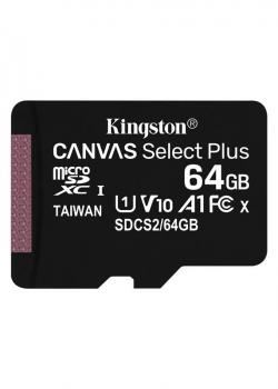 Kingston 64 GB microSDXC Class 10 UHS-I Canvas Select Plus SDCS2/64GBSP