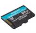 Kingston 64 GB microSDXC class 10 UHS-I U3 Canvas Go! Plus SDCG3/64GBSP