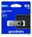 GOODRAM 64 GB Twister UTS2 Black USB 2.0 (UTS2-0640K0R11)