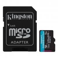 Kingston 1 TB microSDXC Canvas Go! Plus UHS-I U3 V30 A2 Class 10 + Adapter (SDCG4/1TB)