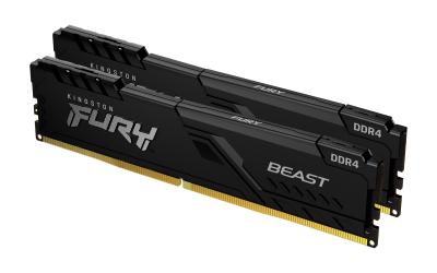 Kingston FURY 32 GB (2x16GB) DDR4 3200 MHz Beast Black (KF432C16BBK2/32)