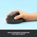 Logitech Lift Vertical Ergonomic Mouse Graphite (910-006473)