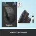 Logitech Lift Vertical Ergonomic Mouse Graphite (910-006473)