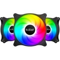 PCCooler FX 120 ARGB Black 3-Pack (F3-C120BKAM3-GL)