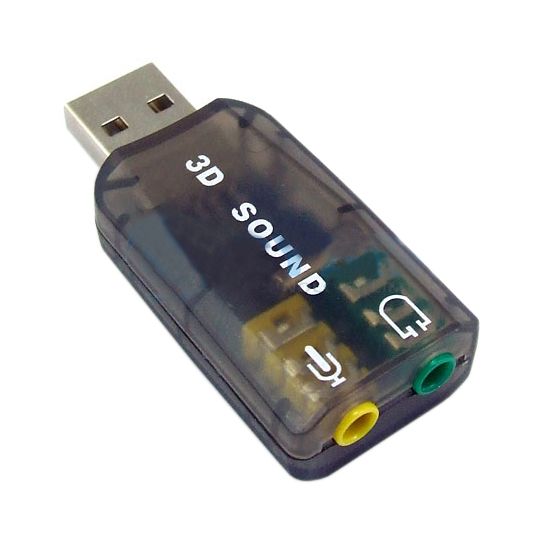 Dynamode USB-SOUNDCARD2.0 Black