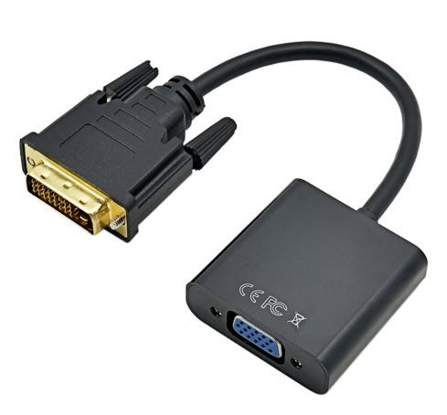 STLab DVI - VGA 0.13м Black (U-993)