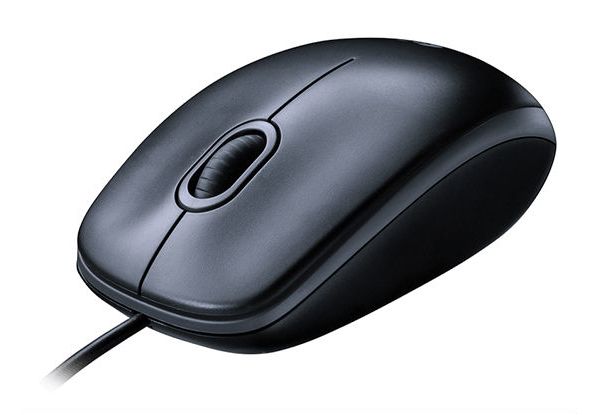 Logitech B-100 Optical Mouse black (910-003357)
