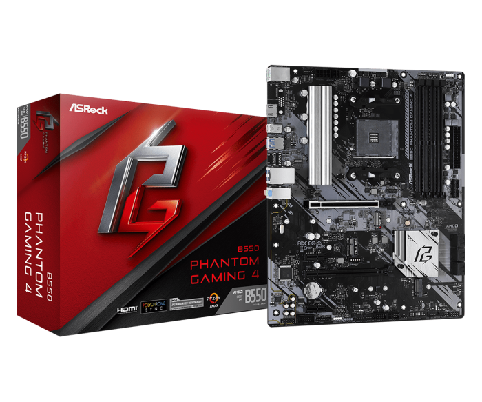 ASRock B550 Phantom Gaming 4