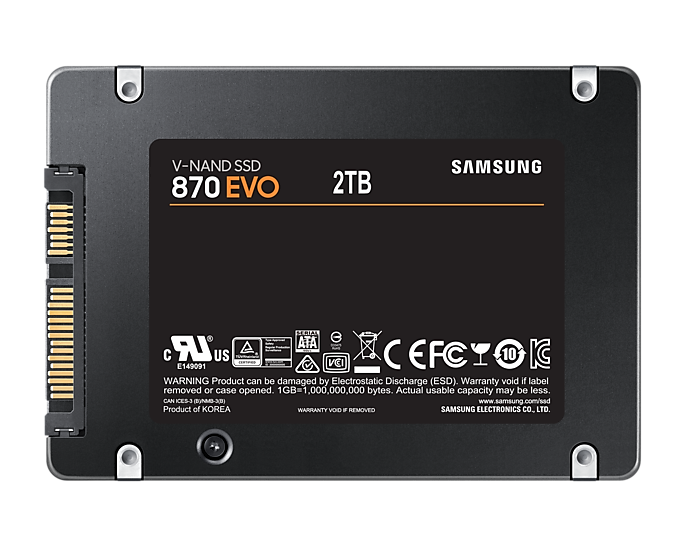 Samsung 870 EVO 2 TB (MZ-77E2T0B)