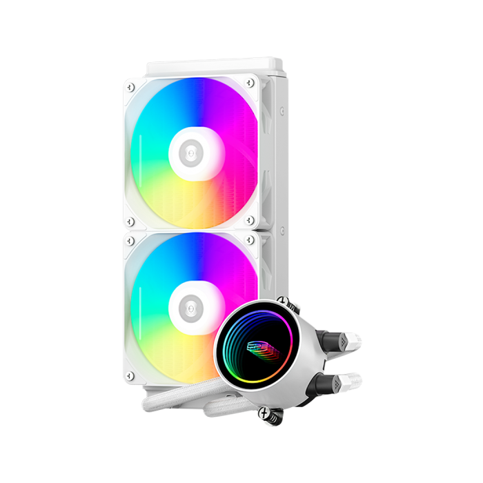 Водяне охолодження PCCooler DA240 ARGB White (DA240-WHAWXX-GL)