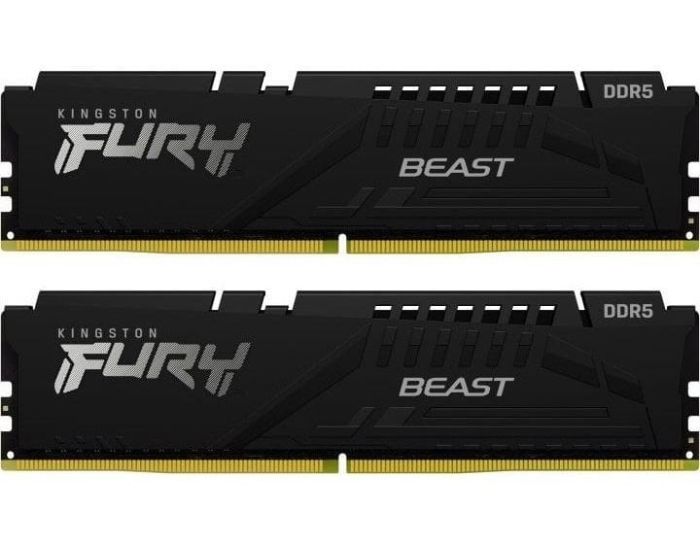 Kingston FURY 32 GB (2x16GB) DDR5 6000 MHz Beast Black (KF560C36BBE2K2-32)