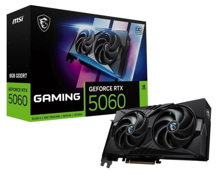 MSI GeForce RTX 5060 8G GAMING OC 912-V537-005