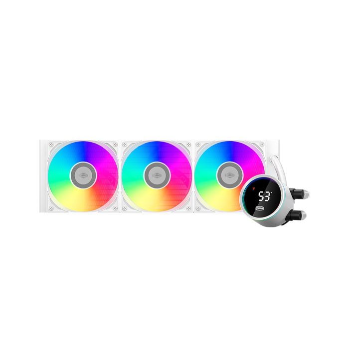 Водяне охолодження PCCooler DA360 Pro ARGB Digital White (DA360PRO-WHAWXL-GL)