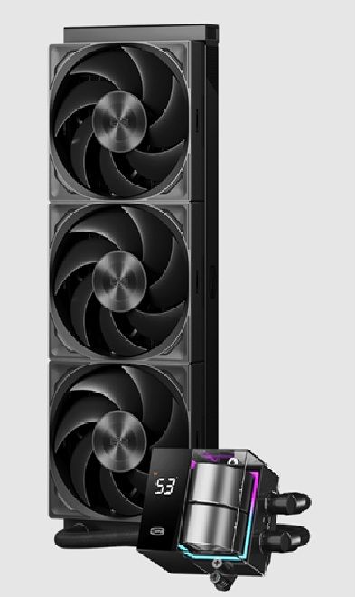 Водяне охолодження PCCooler DS360 PRO Digital Black (D7-S360WBKN-GL)