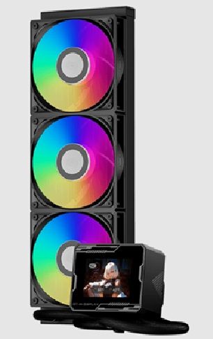 Водяне охолодження PCCooler GT360M ARGB Display Black (GT360M-BKAWXX-GL)