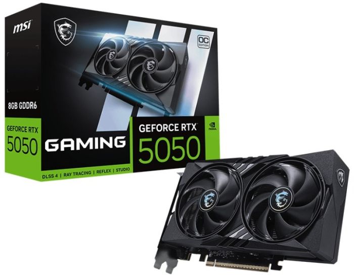 MSI GeForce RTX 5050 8G GAMING OC