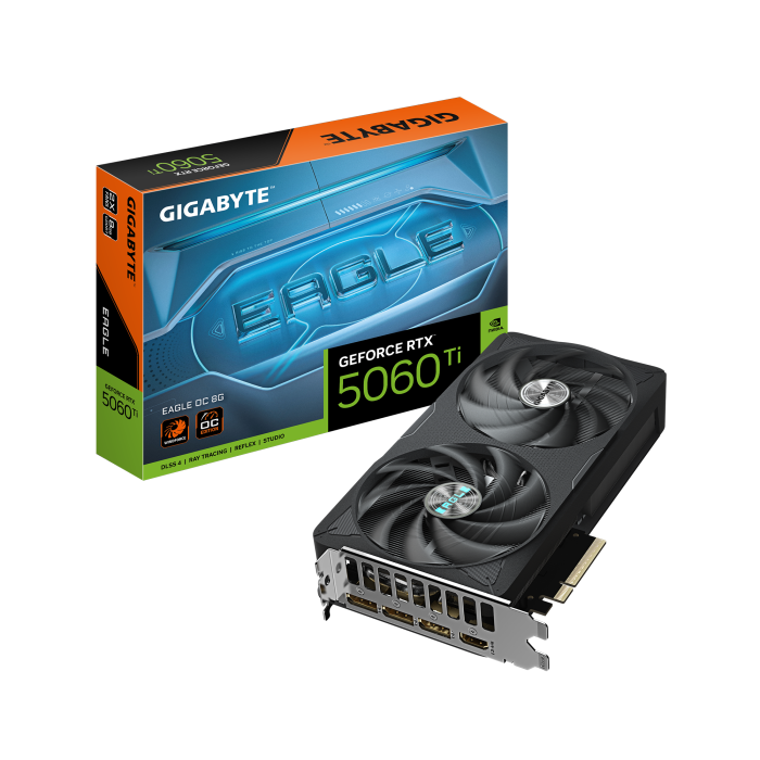 GIGABYTE GeForce RTX 5060 Ti EAGLE OC 8G (GV-N506TEAGLE OC-8GD)