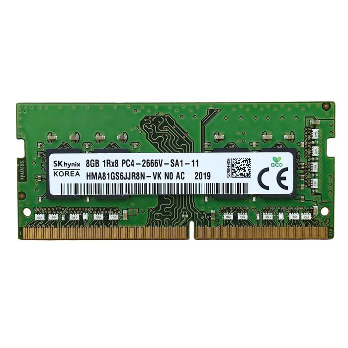 SK hynix 8 GB SO-DIMM DDR4 2666 MHz (HMA81GS6JJR8N-VK)