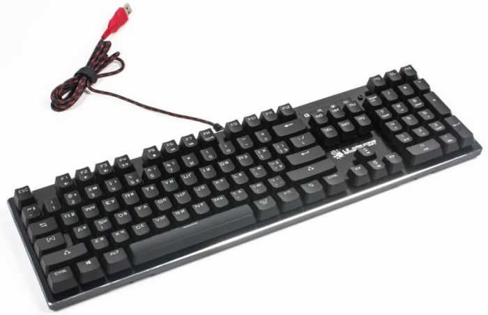 Клавіатура Bloody B820R USB Black