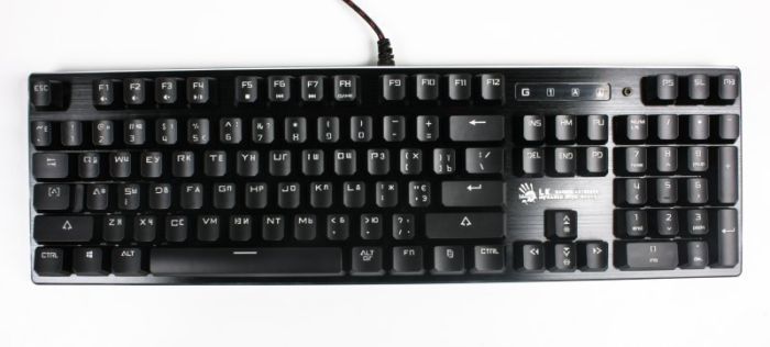 Клавіатура Bloody B820R USB Black