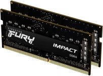 Kingston FURY 16 GB (2x8GB) SO-DIMM DDR4 3200 MHz Impact (KF432S20IBK2/16) Kingston FURY 16 GB (2x8GB) SO-DIMM DDR4 3200 MHz Impact (KF432S20IBK2/16)