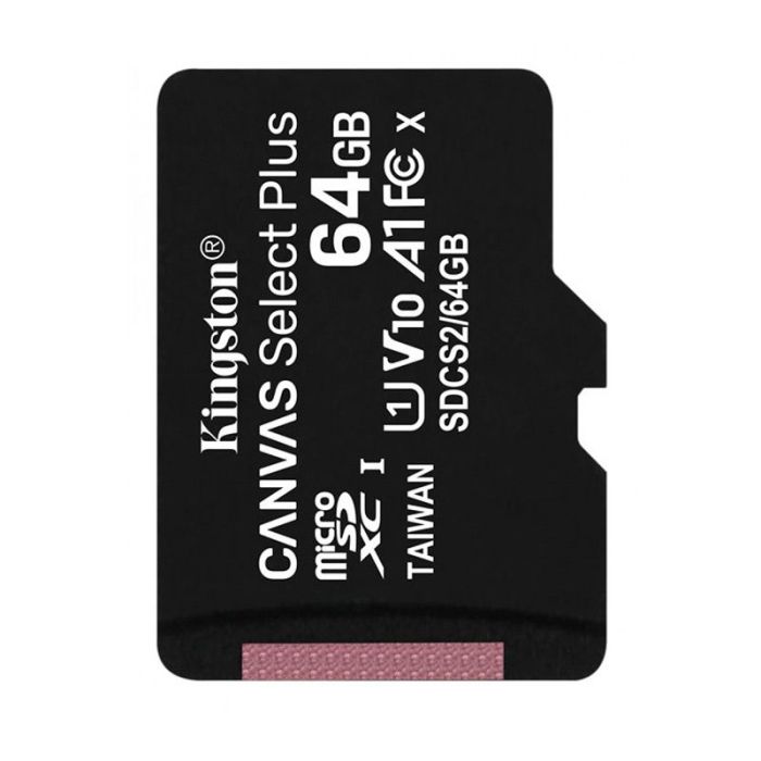 Kingston 64 GB microSDXC Class 10 UHS-I Canvas Select Plus SDCS2/64GBSP