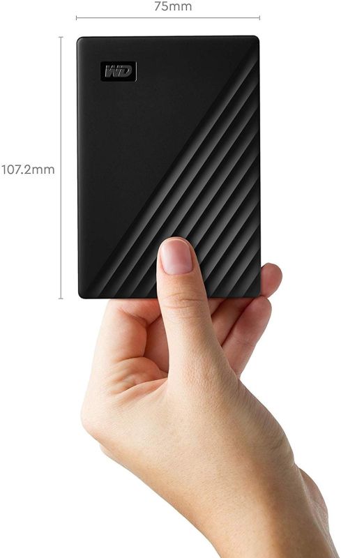 WD My Passport 4 TB Black (WDBPKJ0040BBK-WESN)