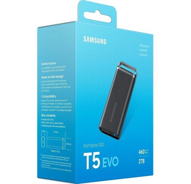 Samsung T5 EVO 8 TB (MU-PH8T0S)