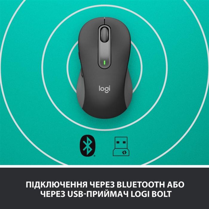 Logitech Signature M650 Wireless Mouse Graphite (910-006253)