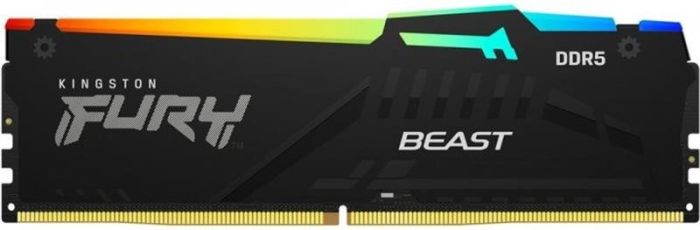Kingston FURY 16 GB DDR5 6000 MHz Beast RGB Black (KF560C30BBA-16)